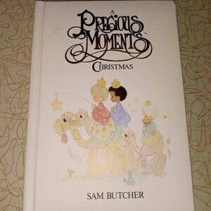 A Precious Moments Christmas Book Original Box Like New